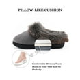 thumbnail image 4 of DL Memory Foam Winter House Slippers for Women, Cozy Warm Woman Indoor Bedroom Houseshoes Slipper Non-Slip Closed Back, 4 of 7