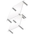thumbnail image 2 of pcs Acrylic Cake Display Stand Square Cake Dessert Stand Clear Cake Display Holders, 2 of 5