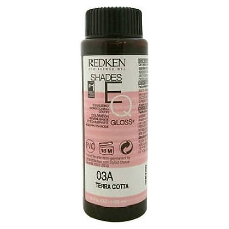 Redken Shades Eq Hair Color Gloss 03A - Terra Cotta For Women, 2 Oz