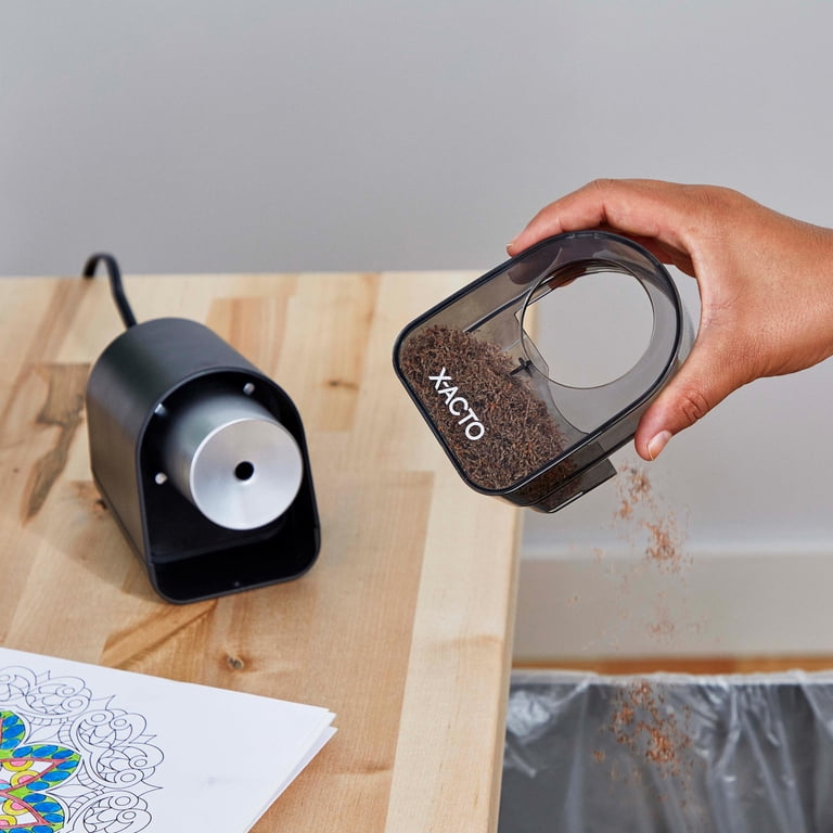 X-ACTO XLR Electric Pencil Sharpener, Black photo 5
