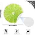 thumbnail image 4 of Lemon Slice Placemats Round Table Mats Non-Slip Washable Heat Resistant Kitchen Place Mat for Home Dining Coffee Tabletop (4PCS) Home Decor, 4 of 7