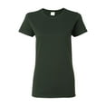 thumbnail image 2 of Gildan - Heavy Cotton Women’s T-Shirt - 5000L - Forest Green - Size: 2XL, 2 of 3