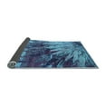 thumbnail image 2 of Ahgly Company Indoor Square Oriental Light Blue Industrial Area Rugs, 8' Square, 2 of 4