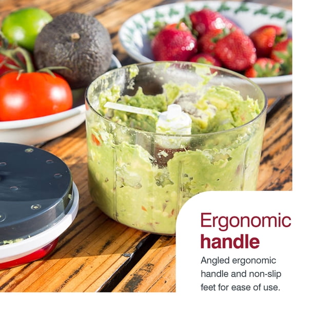 Zyliss Multifunctional Kitchen Easy Pull Manual Food Processor and