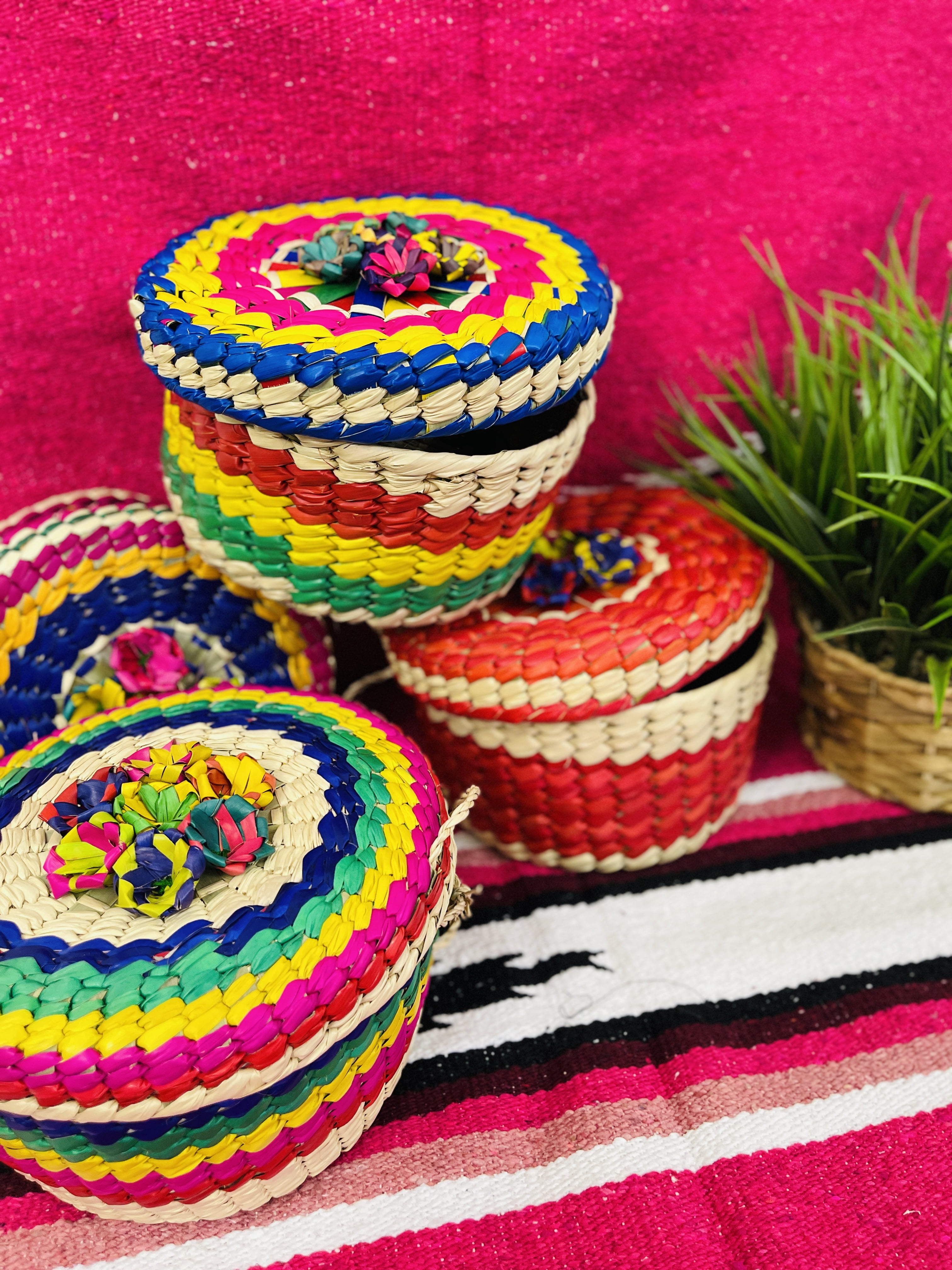 Tortilla Straw Basket