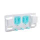 thumbnail image 5 of ZHAOCHENG Soporte de pared para cepillos de dientes, organizador de cepillos de dientes eléctricos y afeitadoras para baño, 5 of 5
