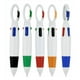 thumbnail image 1 of Bolígrafos retráctiles con mosquetón - Paquete de 12 minibolígrafos 4 en 1 de tinta multicolor con llavero para adultos, niños, enfermeras, escolares, calcetines, regalos y recuerdos de fiesta., 1 of 7