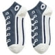 thumbnail image 1 of Medias Cortas Unisex VersSockBlue 1Par Azul 5-9.5US Converse Calcetines Tubo Corto Poliéster., 1 of 1