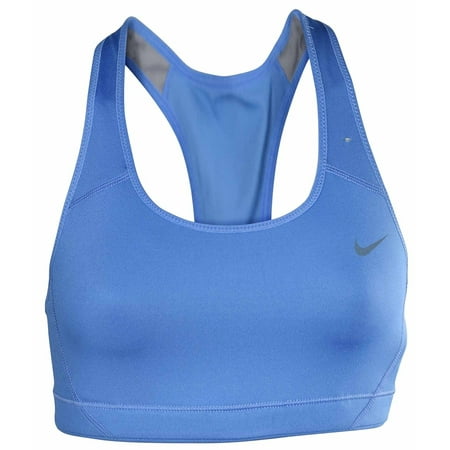 Nike Women's Dri-Fit High Shape Training Sports Bra-Cornflower Blue-XS