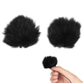 thumbnail image 1 of KAKOWELY Microphone Covers 2 Pcs Microphone Windshield Mic Wind Muff Microphone Covers Microphone Furry Windscreen Muff Microphone Pop Filter1.77"X1.77"X0.08", 1 of 4