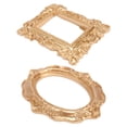 thumbnail image 4 of 2Pcs Display Photo Frame Decor Mini Photo Frame Adornment for Home Golden, 4 of 9