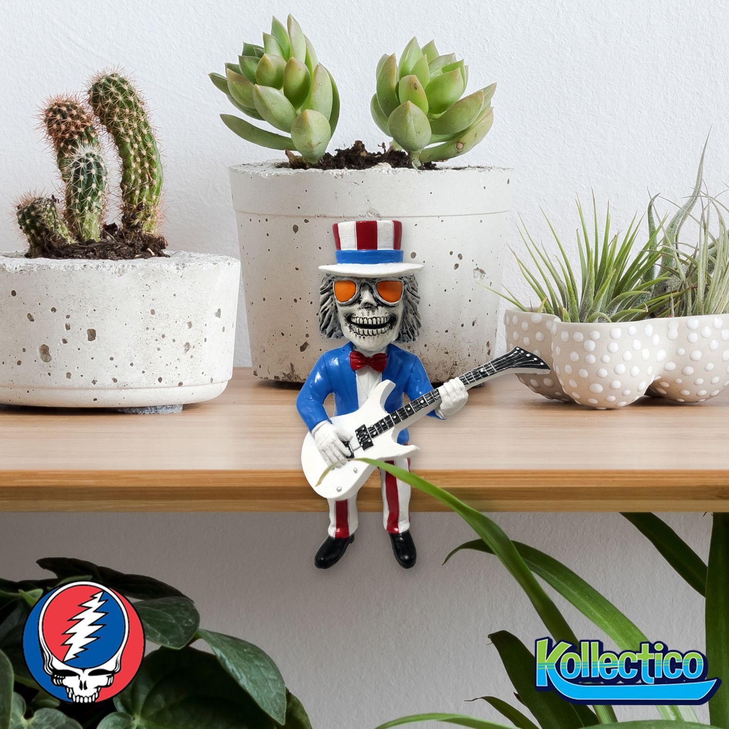 Grateful Dead Uncle Sam with Guitar Bobble Buddy - Walmart.com