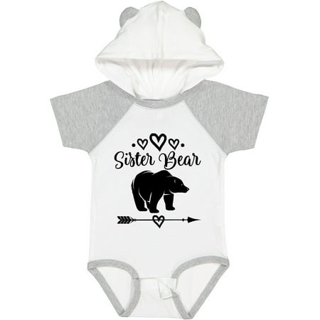 

Inktastic Sister Bear Native Arrow Gift Baby Girl Bodysuit