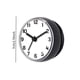 thumbnail image 3 of Reloj de baño moderno resistente al agua con ventosa para inodoros, cocinas y hogares. Negro Gris, 3 of 3