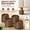 Brown 4 Pack, variant on Bed Risers 1 to 4 Inch Heavy Duty Adjustable Furniture Lift, Stackable Sofa Chair Table Desk Legs, 4 Pack Brown