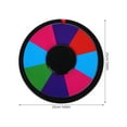 thumbnail image 2 of Shisuyan Prix Tournant Bricolage Prix de Jeu Roue de Bureau Prix Tournants Roue de Fortune Prix de Jeu Roue de Fortune Roue Rotative pour Salle de Classe, 2 of 9