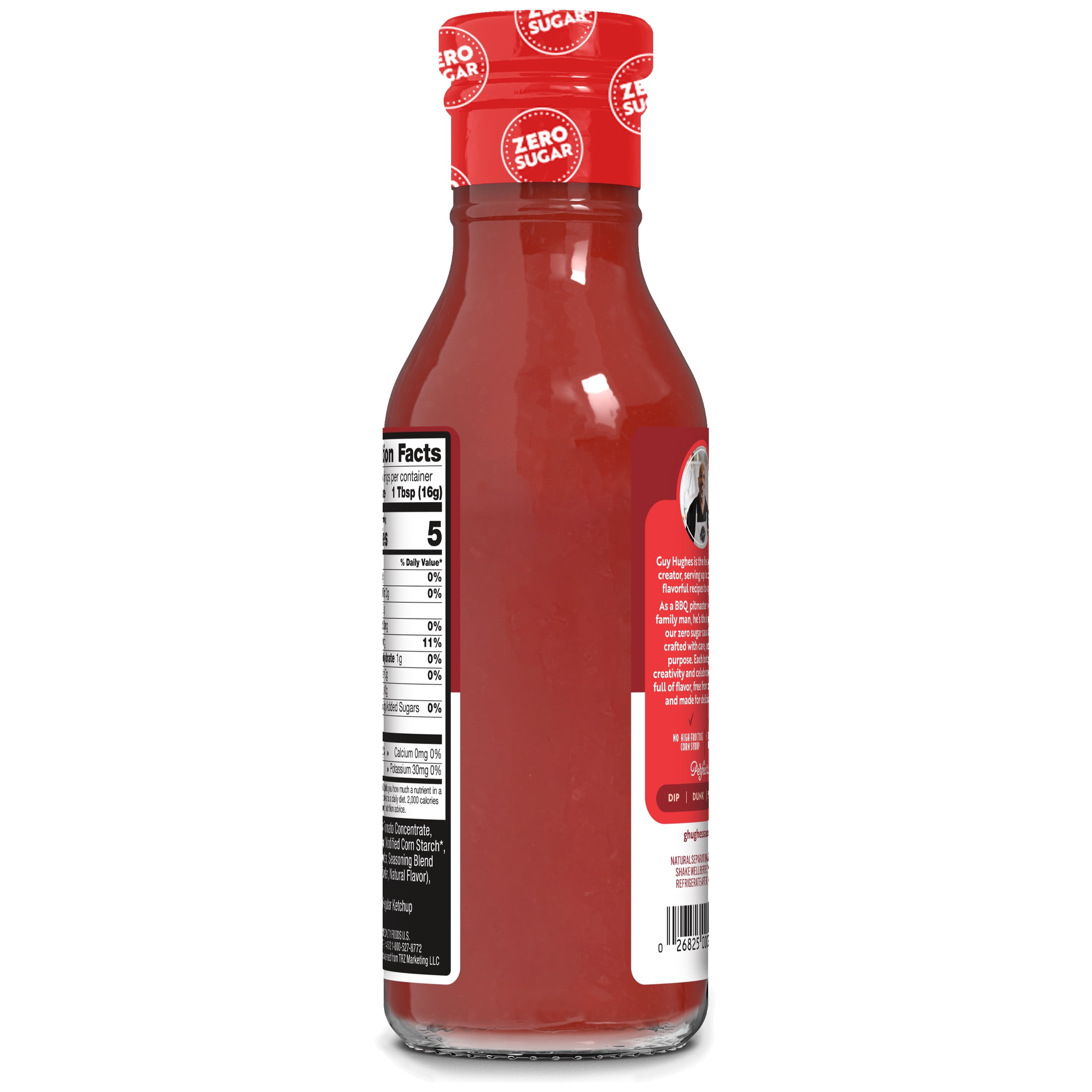 G Hughes Zero Sugar Ketchup, 13 oz