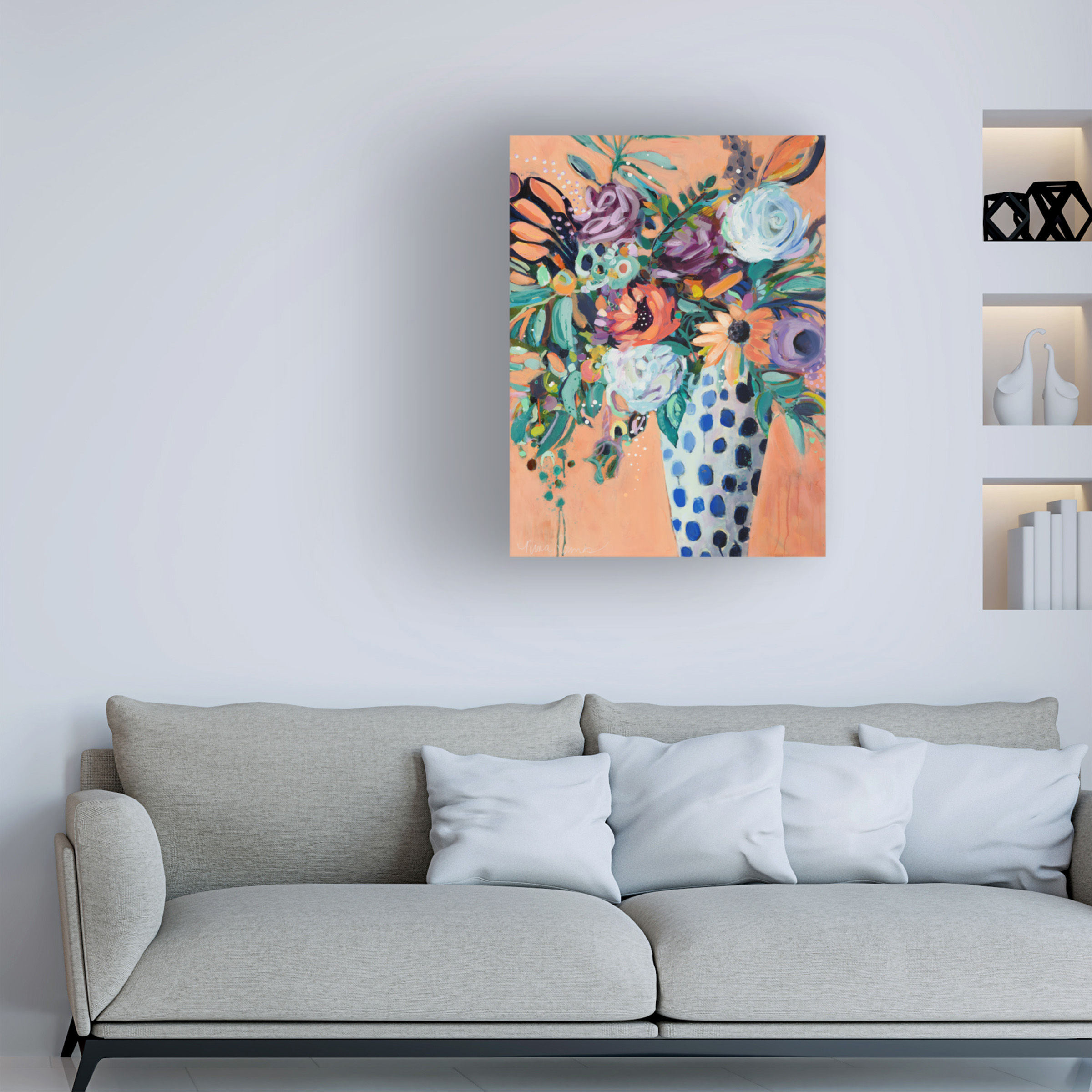 Nina Ramos 'Blooming in Sunshine II' Canvas Art