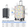 thumbnail image 4 of Bingfone Education And Science for Luggage Cover Washable Suitcase Cover Protector Anti-scratch Suitcase cover Fits 18-32 Inch Luggage-Medium, 4 of 7