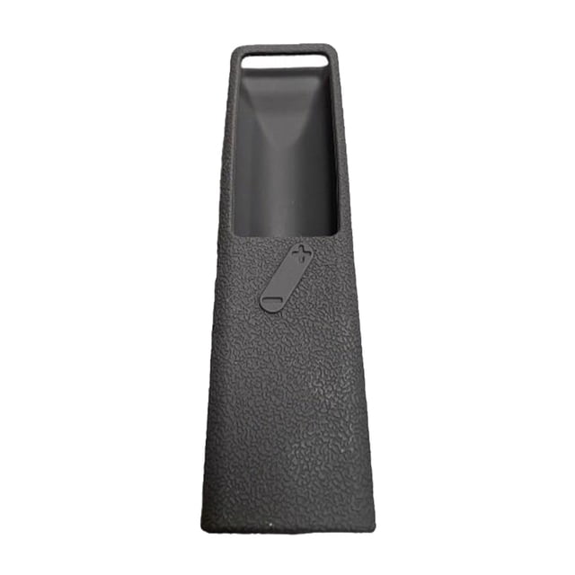 Kearding Funda protectora de silicona para mando a distancia, funda protectora a prueba de golpes, fundas protectoras para controlador, ajuste Controles remotos Negro