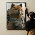 thumbnail image 6 of Chow Chow Wall Art Soilder Dog Posters - Chow Chow Dog Canvas Wall Art For Bedroom Decor - Boho Bedroom Decor - Mens Gifts Unique, 6 of 6