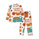 thumbnail image 1 of Balery Fall Pumpkins Pijama para Hombre de Dos Piezas con Manga Larga, Conjunto de Dormir y Descanso Suave con Bolsillos-X-Large, 1 of 7