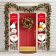 thumbnail image 1 of CHAO Pancartas decorativas navideñas para exteriores: trío navideño, carteles navideños, pancartas navideñas, decoraciones navideñas para puertas, 1 of 5
