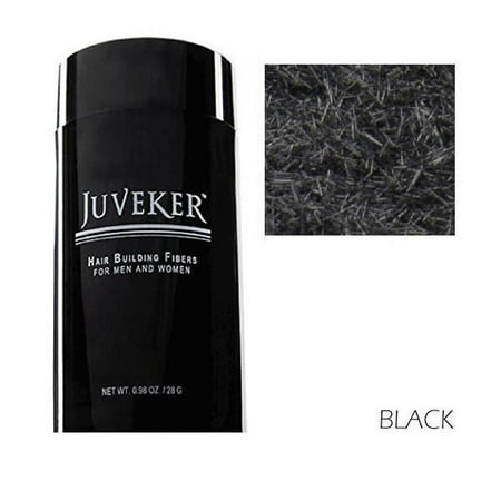 Juveker Hair Building Fibers for Men & Women - 28 Grams (BLACK)