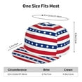 thumbnail image 5 of Goofa American Patriotic Stars And Stripes Printed Men's Baseball Cap,Straight Brim Hat,Golf Dad Hat,Versatile Style,Sun Protection Cap,Travel Hat, 5 of 9
