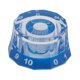 thumbnail image 3 of Perillas de sombrero de copa para bajo de guitarra eléctrica, control de volumen y tono de guitarra eléctrica portátil Azul, 3 of 9