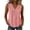 Red, variant on SwiftWear Women's Sleeveless Striped Tank Top Casual V Neck Pullover Blouse Soft Stretchy Summer Top for Daily & Vacation Wear