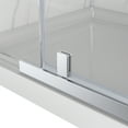 thumbnail image 5 of Dreamwerks Vienna 48" W x 32" D x 78.6" H Rectangular Shower Enclosure Kit with Door, Base, and Walls in Chrome, 5 of 10