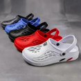 thumbnail image 2 of Unisex Beach Sandals Light Weight Hollow Slippers Summer Quick Dry Flat Men Clogs Size 35-49, 2 of 4