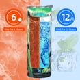 thumbnail image 4 of Waldeal Raccoon Skinny Tumbler with Lid, Stainless Steel Double Wall Vacuum Insulated Travel Mug Water Bottle Iced Coffee Cup 20oz, 4 of 9