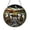 Acrylic 3.5 Inch, variant on Cow Farm Scene Window Suncatcher with Stained Glass Effect, Rustic Country Window Art