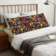 thumbnail image 6 of Naloa Spring And Summer Flowers Super Soft 20x60 Body Pillow Case,Long Side Hidden Zipper（PILLOWS ARE NOT INCLUDED）, 6 of 6