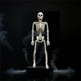 thumbnail image 4 of 2-Pack 3ft Posable Skeleton Halloween Decorations, Plastic with Movable Joints, Realistic Design, Easy Assembly, for Halloween Parties Houses Scary Atmosphere, 4 of 6