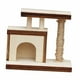 thumbnail image 2 of Casa del árbol para gatos a escala 1:12, habitación para mascotas, juego de simulación, centro de madera para mascotas, decoración DIY 65 cm x 35 cm x 55 cm, 2 of 8