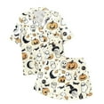 thumbnail image 7 of Stylish Women Pajama Sets Halloween Comfortable Sleepwear Round Neck Design Decorative Pattern Ideal for Fall Winter Versatile Casual Wear, 7 of 7