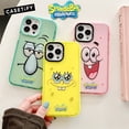 thumbnail image 2 of Dibujos Animados Bob Esponja SquarePants X CASETiFY Teléfono Funda Para IPhone 11 12 13 14 Pro Max A Prueba De Golpes 13 12, 2 of 4