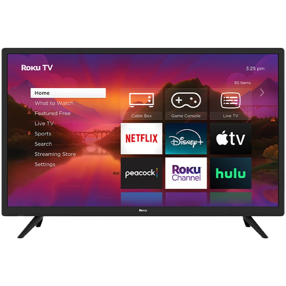 Restored Roku 32 inch HD LED Select Series Smart TV 32R2B5 [Refurbished]
