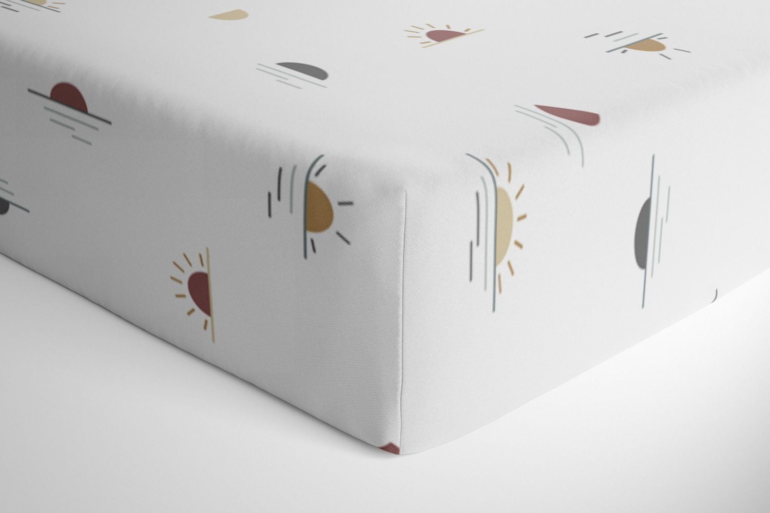 KU Drap contour pour lit de bébé Soleil