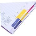 thumbnail image 3 of Daily Planner Notebook - One Page Per Day Layout, Soft Leather Cover, Aesthetic Scheduling Journal for Office & Personal Use (8.5"x11"), 3 of 7