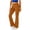Q01 Orange, variant on Mifsaly Yoga Pants for Women High Waisted Flare Leggings Soft Stretchy Workout Activewear with Pockets Gray,S