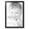 thumbnail image 2 of ArtToFrames 17" x 25" Black Satin Picture Frame, 17x25 inch Black MDF Poster Frame (WOM-5180), 2 of 8