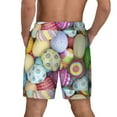 thumbnail image 4 of Fotbe Colorful Easter Eggs Men’s Swim Trunks Quick Dry Swim Shorts Board Shorts with Mesh Lining-X-Large, 4 of 9
