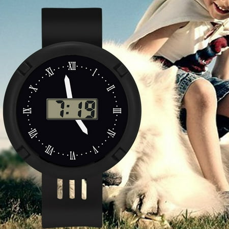 Analog Electronics - iLH Mallroom Children Girls Analog Digital Sport LED Electronic Waterproof Wrist Watch New