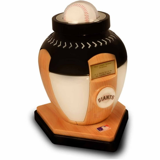 Official Major League Baseball Cremation Urn for Human Ashes San Francisco Giants
