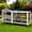 Coffee (60.8"L x 22.6"W x 33.2"H), variant on AivituvinIndoor Outdoor Rabbit Hutch, Large Bunny Cage Small Animal Houses & Habitats, Guinea Pig Cage with Removable Tray-Waterproof Roof (Grey)