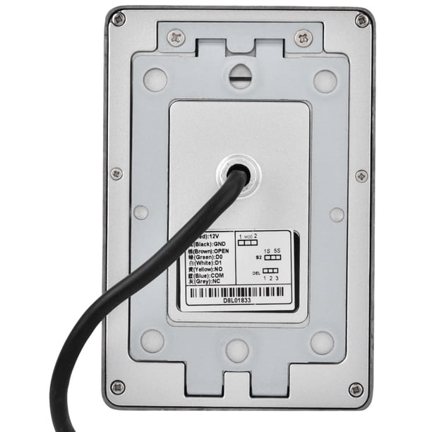 Lector RFID para Exteriores ANGGREK resistente al agua acceso a la Puerta gestión Wiegand Identificación de Tarjeta inteligente